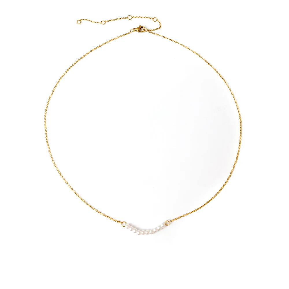 Danity Pearl Necklace
