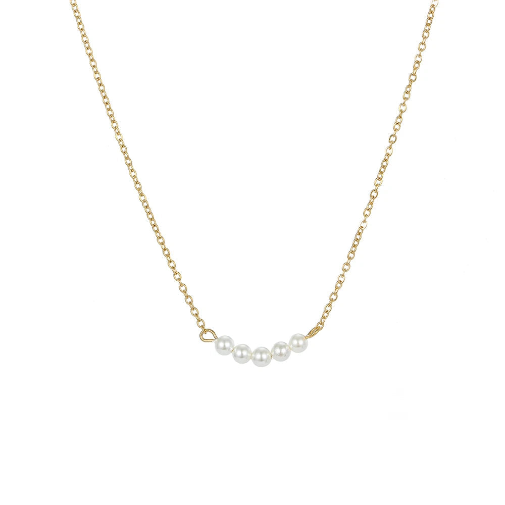 Danity Pearl Necklace