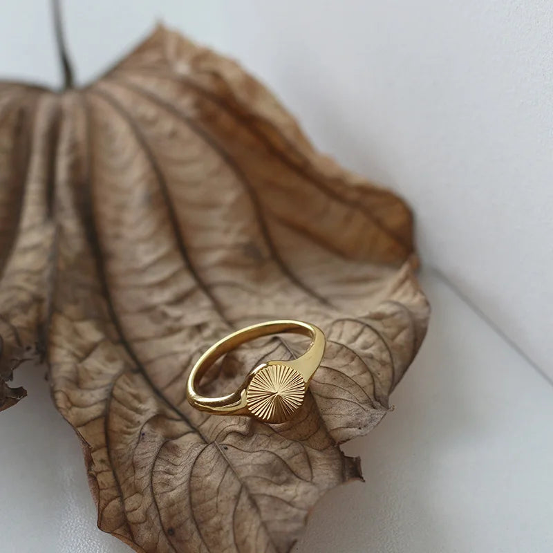 Gold Madison Ring