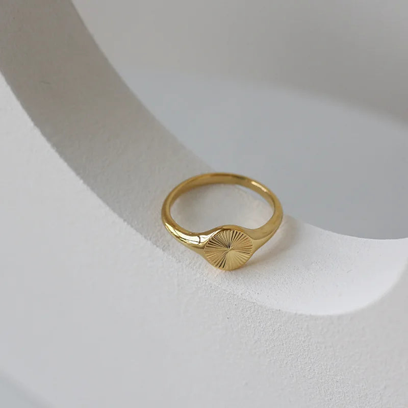 Gold Madison Ring