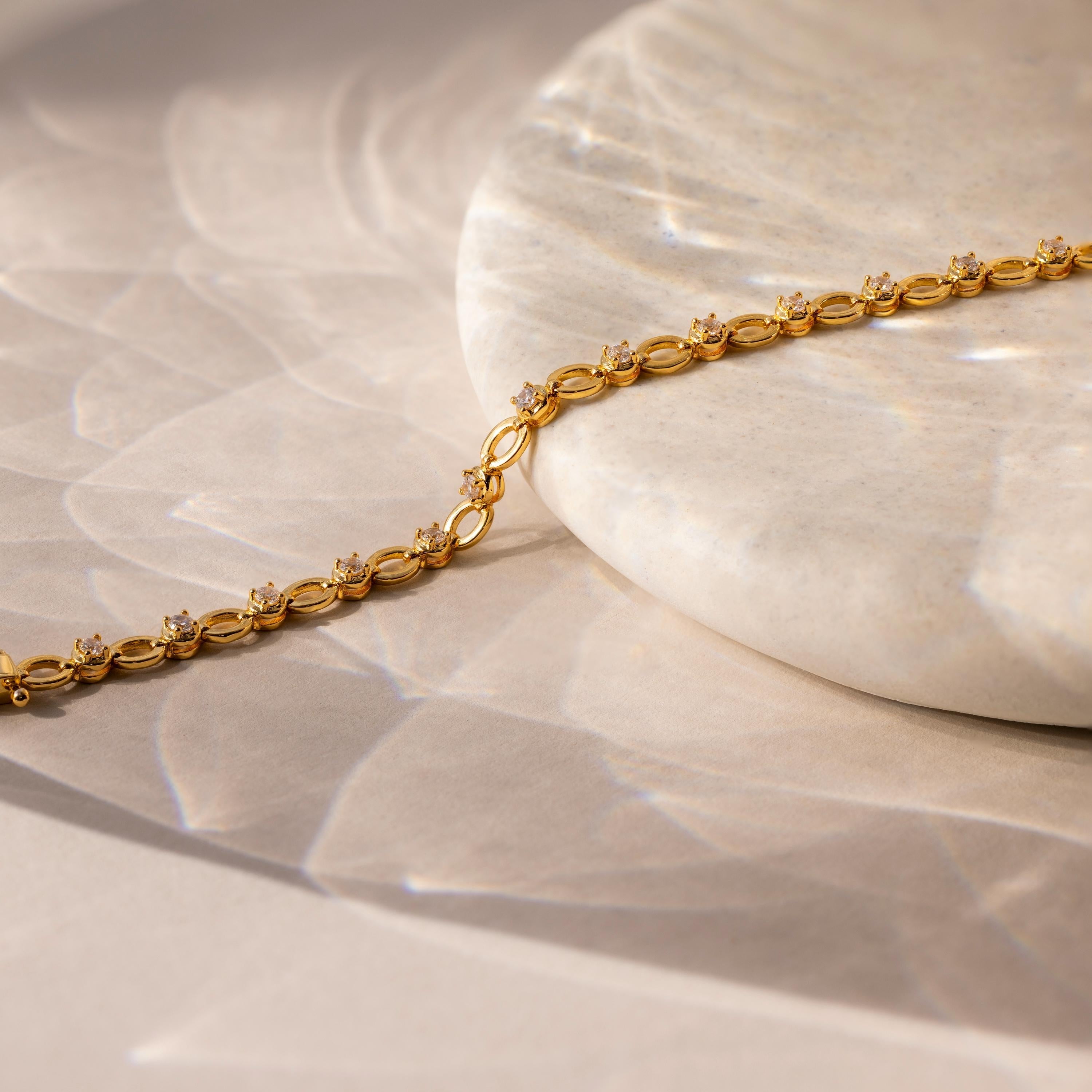 Diamond Chain Tennis Bracelet