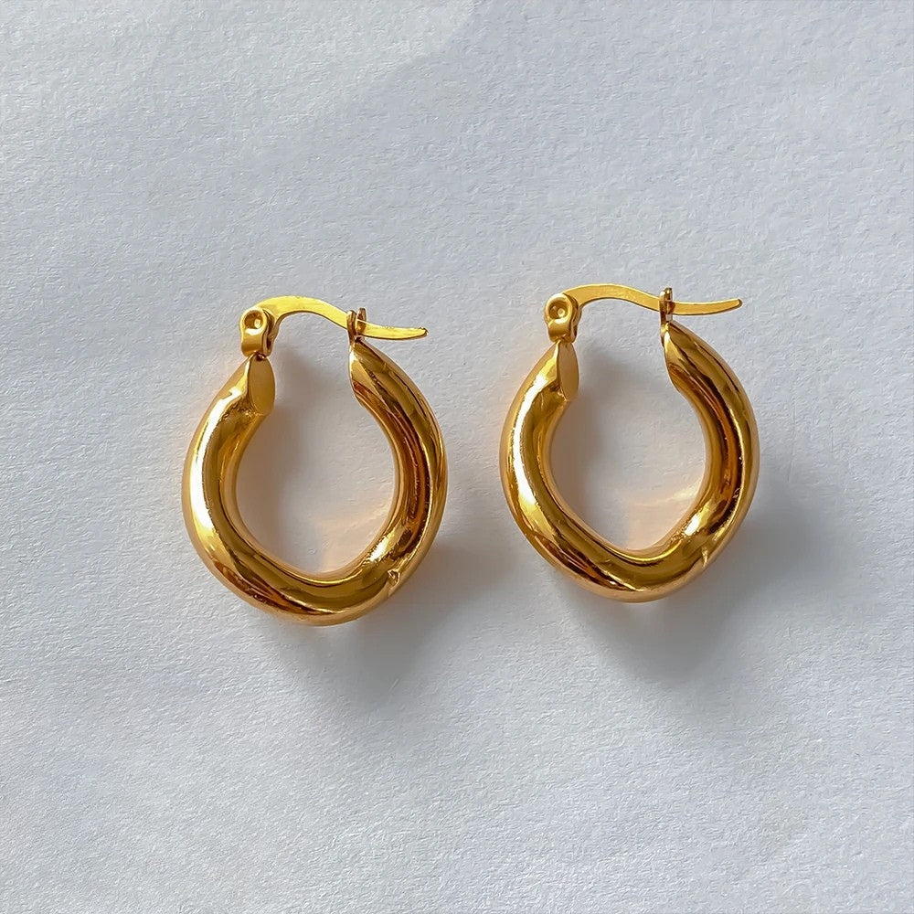 Ivy Hoop Earrings
