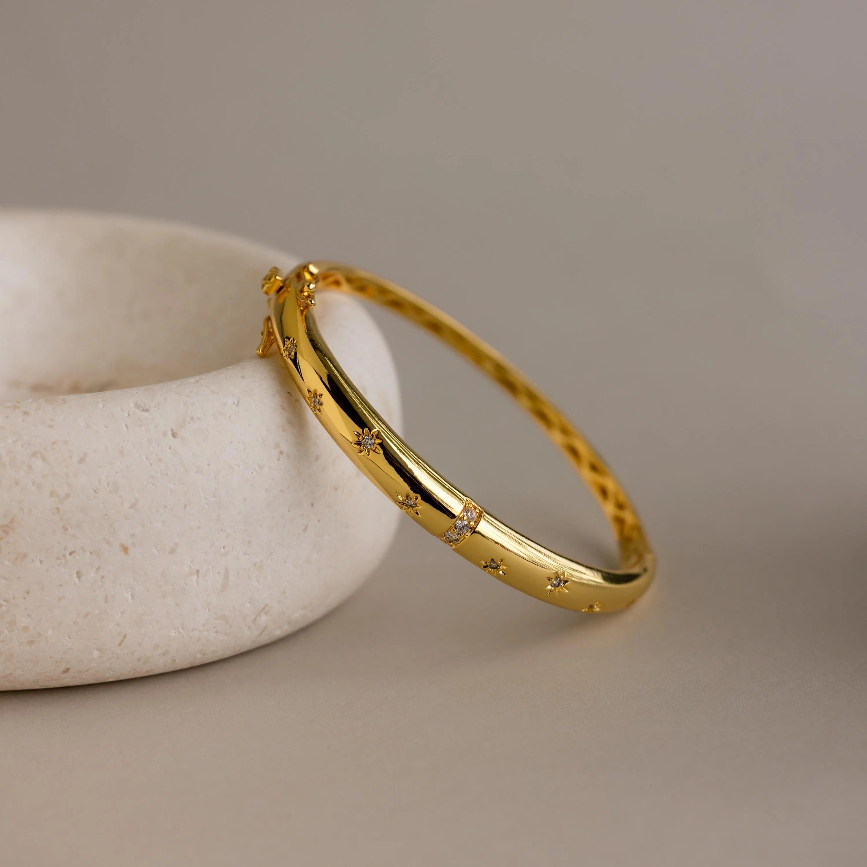 North Star Bangle Bracelet