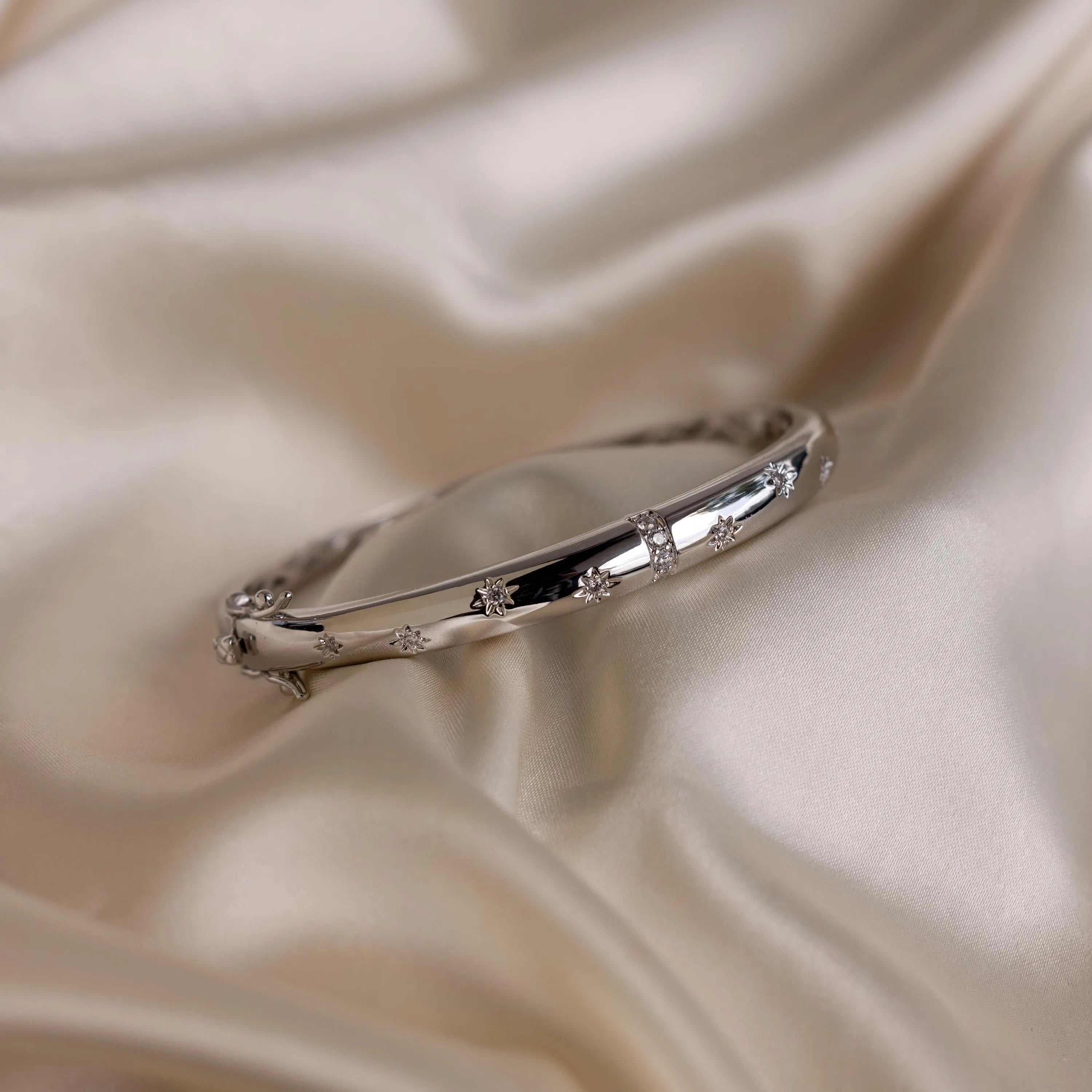 North Star Bangle Bracelet