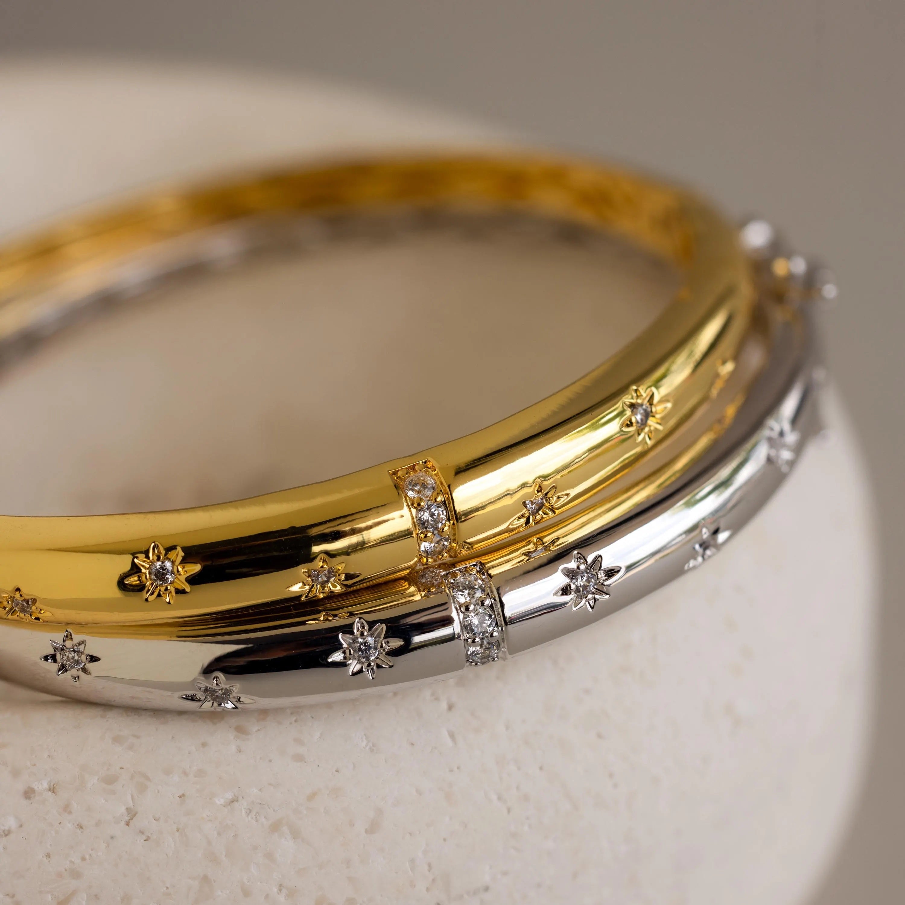 North Star Bangle Bracelet