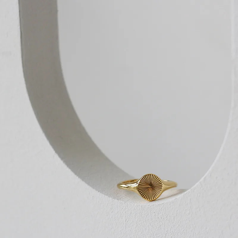 Gold Madison Ring