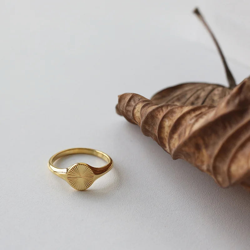 Gold Madison Ring