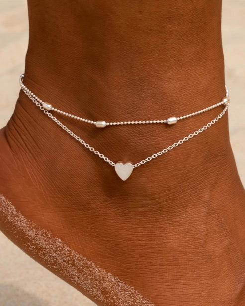Heart Anklet