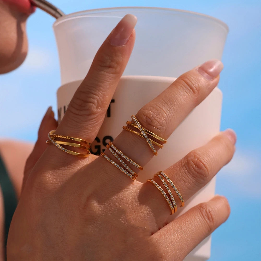 Madison Triple ring