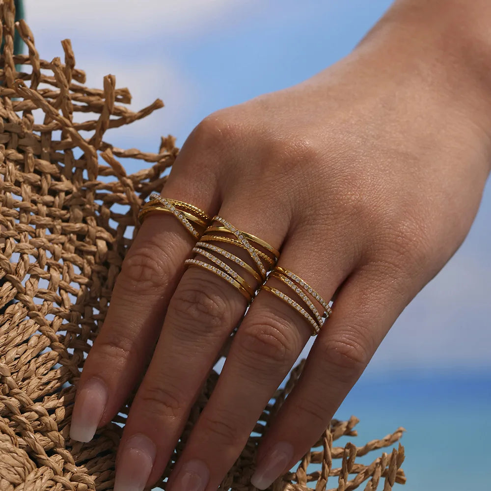 Madison Triple ring