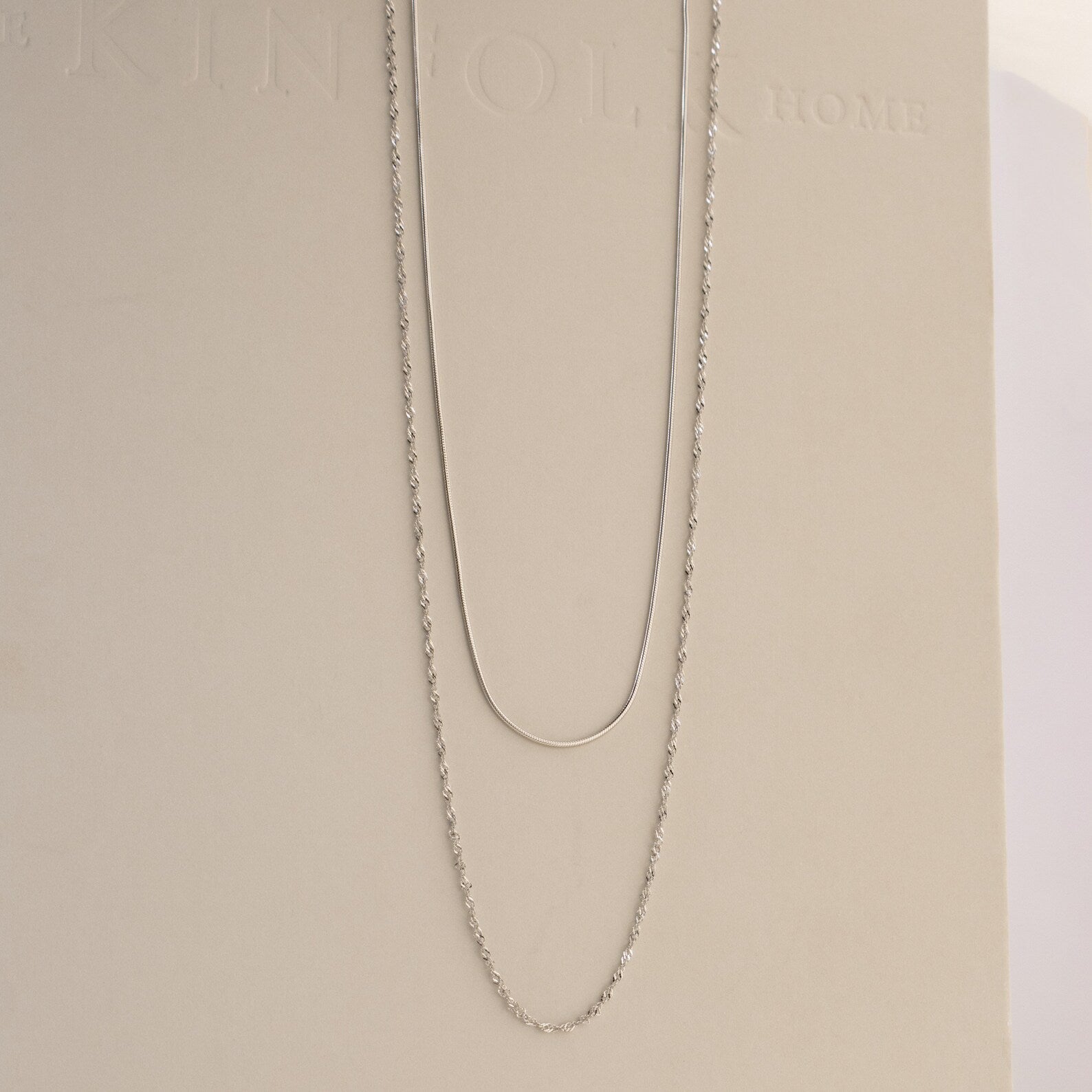  Madison Fero 18K Gold-Sterling Silver Monet Duo Chain